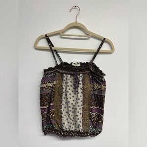 Bohemian Multicolor Camisole Top/Tube Top